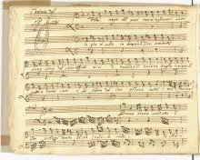 Fille negar nol puoi - I-Nc, Cantate 27/2