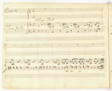No non turbarti o Nice io non ritorno - I-Nc, Cantate appendice 15