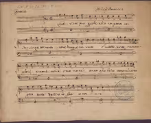 Luci siete pur quelle - B-Bc, 26180