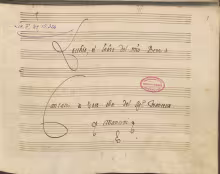 Occhio e labro del mio bene - B-Bc, 15324/1