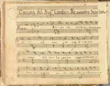 Andate, o miei sospiri, al cor d'Irene - I-Nc, 34.5.4 (= Cantate 255)/2