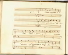 Mentre in grembo al riposo - I-Nc, 33.3.33 [olim Cantate 28]/29
