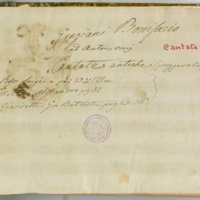 Graziani / Cantate Antiche