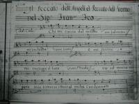 Parte del solo Contralto e bc; © The British Library - London