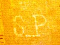 Filigrana costituita dalle lettere &quot;SP&quot;