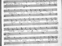 Incipit della cantata