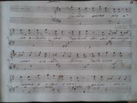 Incipit della cantata