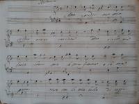 Incipit della cantata