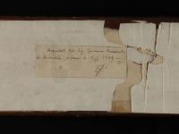 Risguardo anteriore - © Bologna, Museo internazionale e Biblioteca della musica