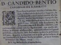Lettera dedicatoria