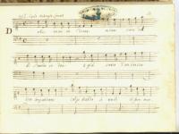 Della notte cadente minacciata dal di' l'ombra cedea