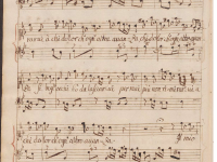 Sì begl'occhi ho da lasciarvi