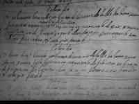 Atto di Battesimo di Maria Antonia Scalera Stellini, in I-ADFd (Archivio diocesano della Concattedrale di Sant'Eustachio Martire), &quot;Libri dei battezzati&quot;, vol. 2 (25/IX/1626-24/I/1644), sub data (fotografia di Giovanni Tribuzio)